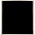 Lavi Industries , Hinged Frame Sign Panel/Barrier, , 50" x 60", Matte Black 50-HFP1006/SA/BK